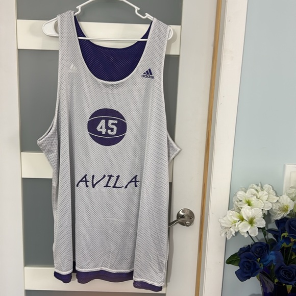 Double sided Adidas AVILA # 45 Jersey  Size XLarge - Picture 4 of 7